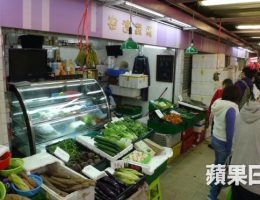 菜檔涉擅自貼有機Logo 記者直擊長發街市——蘋果動新聞